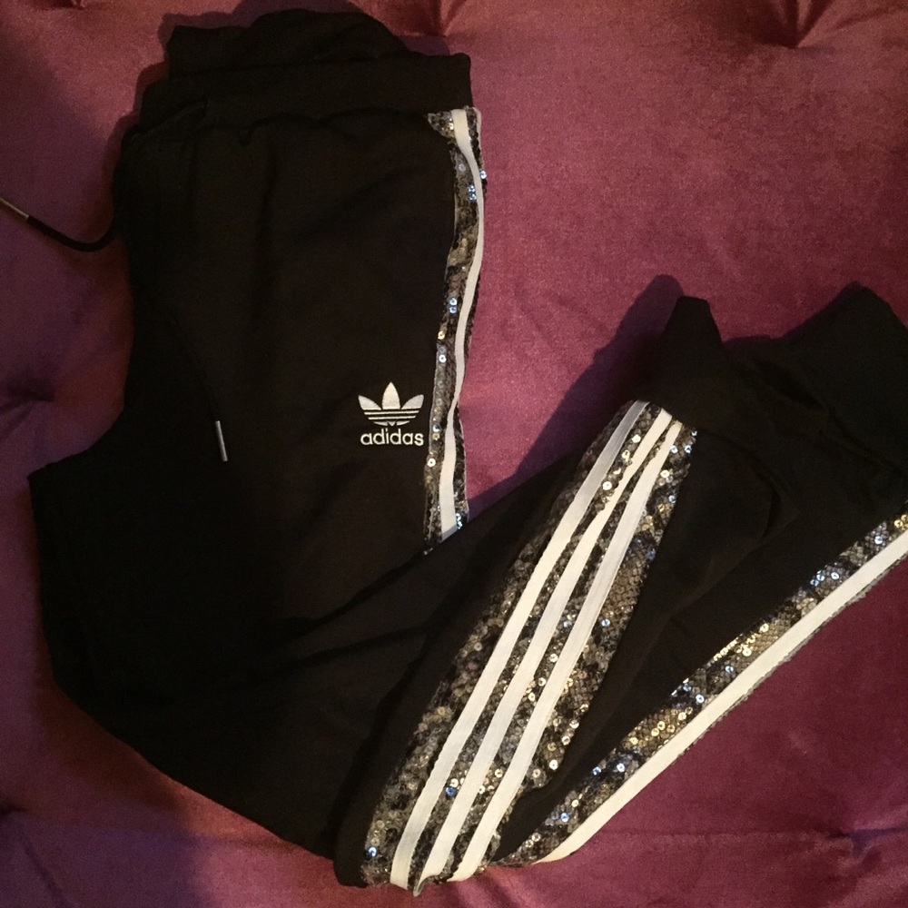 Adidas Sequin Sweatpants
